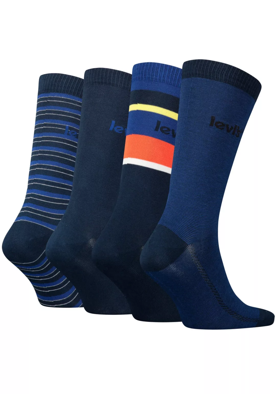 Levis Socken, (Packung, 4er-Pack), mit breitem Logobund günstig online kaufen