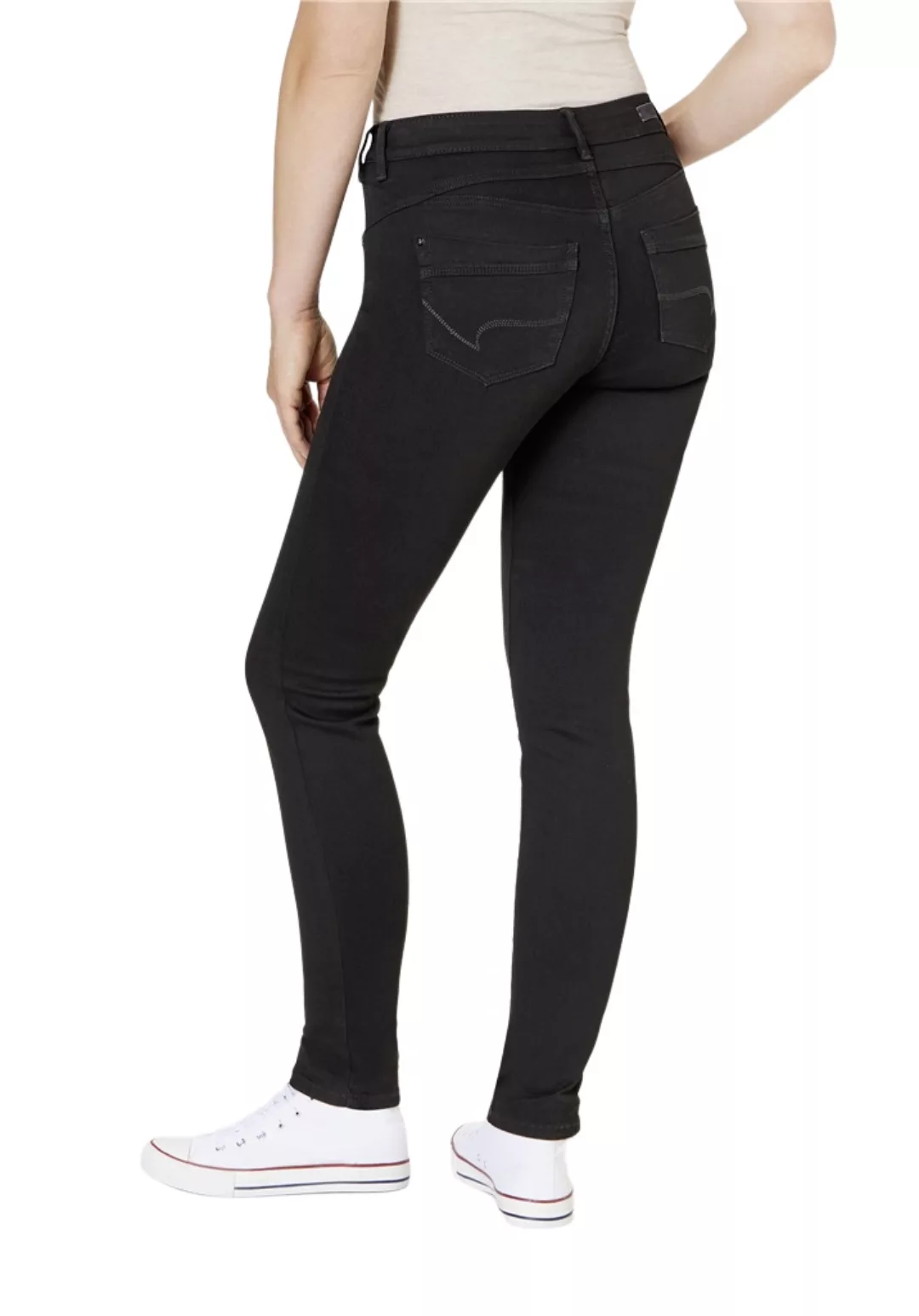 Paddock`s Damen Jeans LUCY SHAPE DENIM - Skinny Fit - Schwarz - Black günstig online kaufen