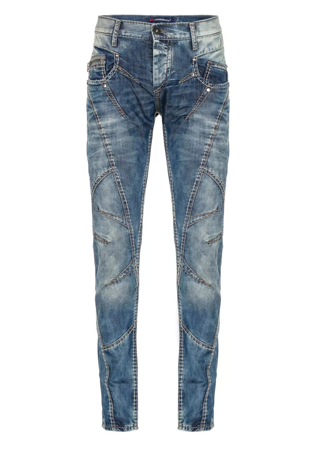 Cipo & Baxx Straight-Jeans "Jeans", in Straight-Fit, C-0894 günstig online kaufen