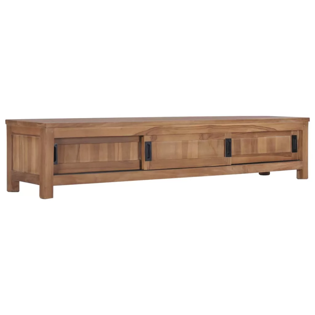 Tv-schrank 150 X 30 X 30 Cm Massivholz Teak günstig online kaufen