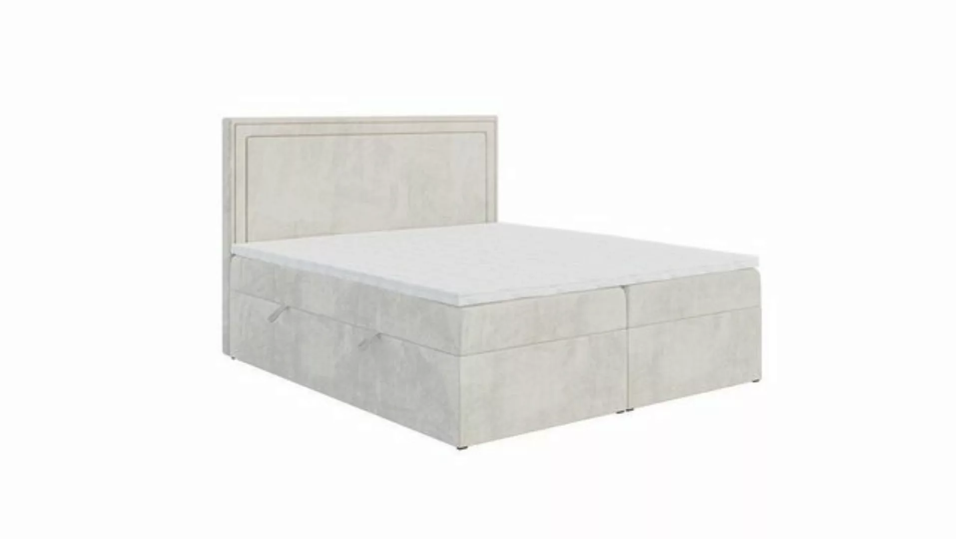 JVmoebel Boxspringbett Modernes Bett Polster Design Luxus Doppel Schlafzimm günstig online kaufen