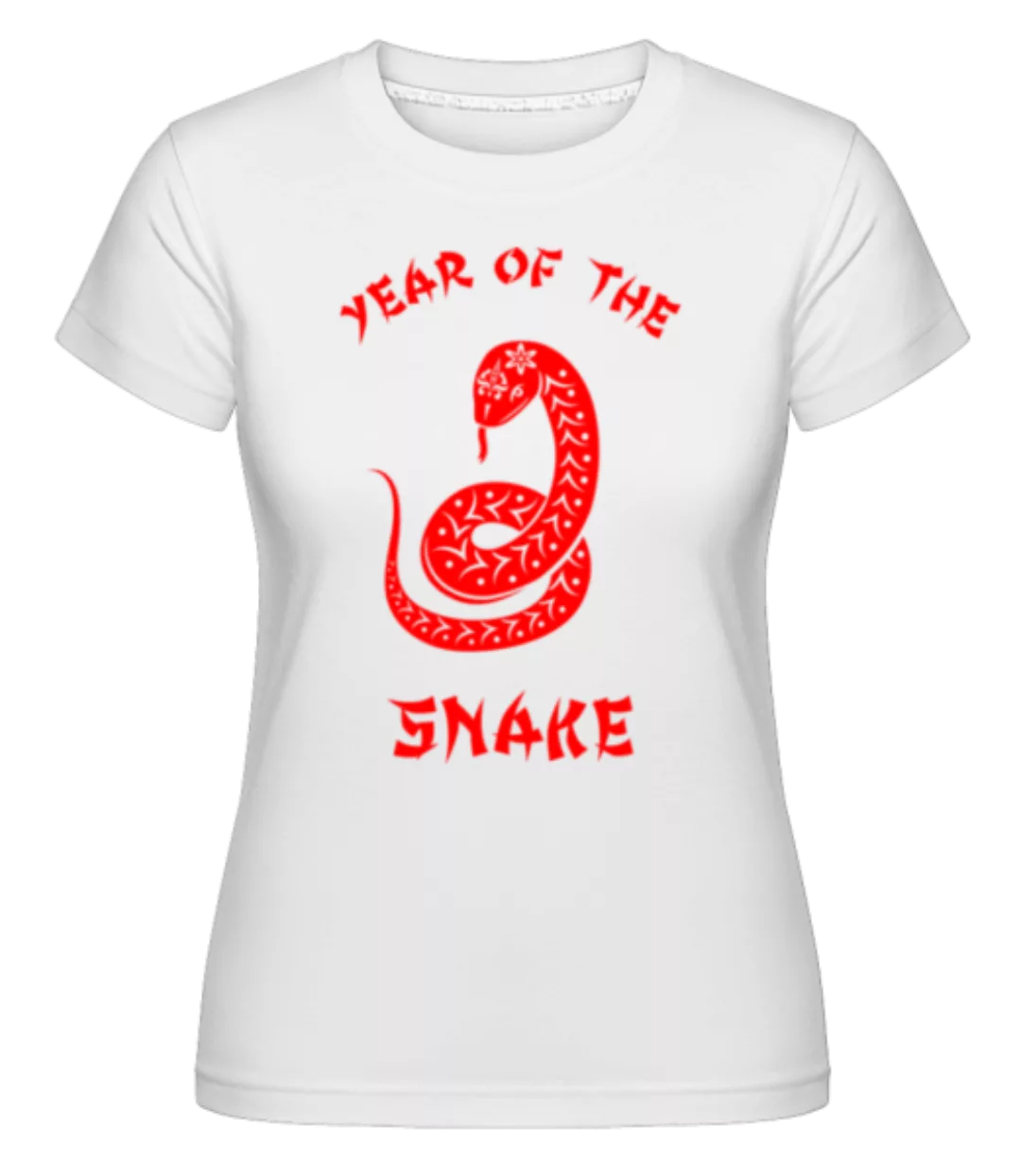 Chinese Zodiac Year Of The Snake · Shirtinator Frauen T-Shirt günstig online kaufen