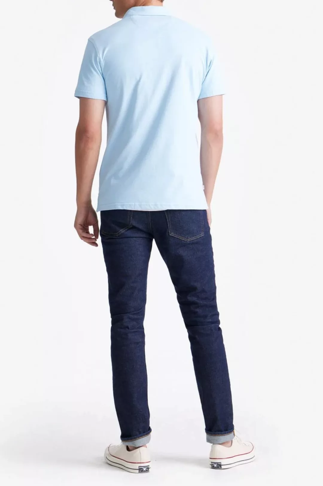 King Essentials The James Poloshirt Hellblau - Größe M günstig online kaufen