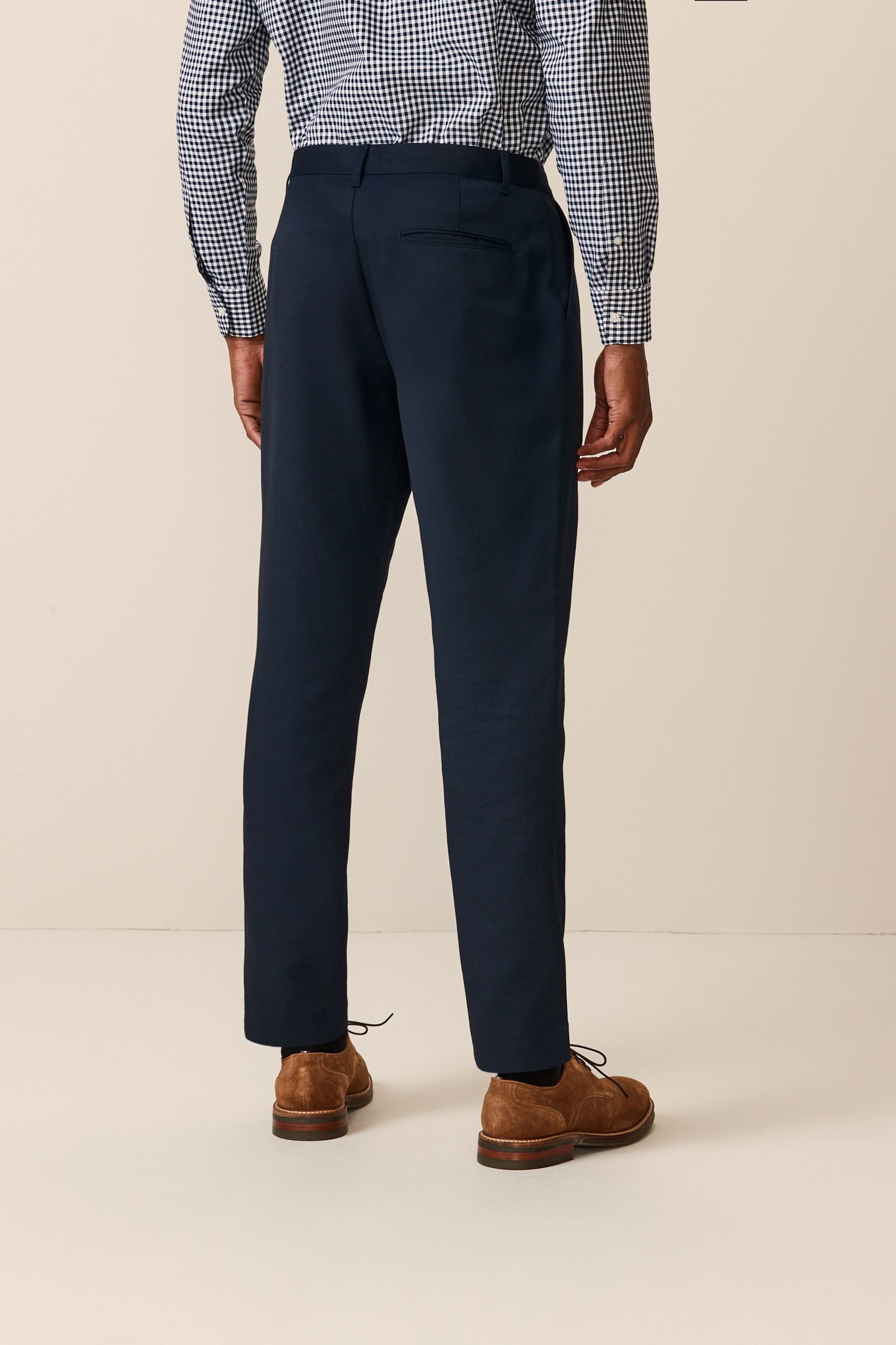 Next Stoffhose Elegante Slim Fit Hose günstig online kaufen