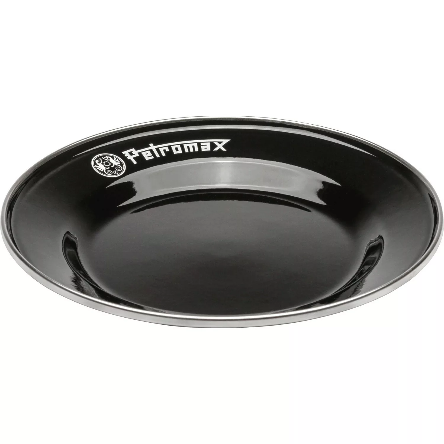 Petromax Emaille Teller Schwarz 18 cm 2 Stück günstig online kaufen