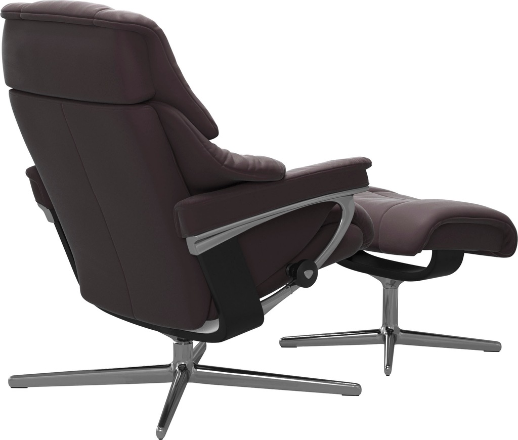 Stressless Fußhocker "Reno", mit Cross Base, Größe S, M & L, Holzakzent Sch günstig online kaufen