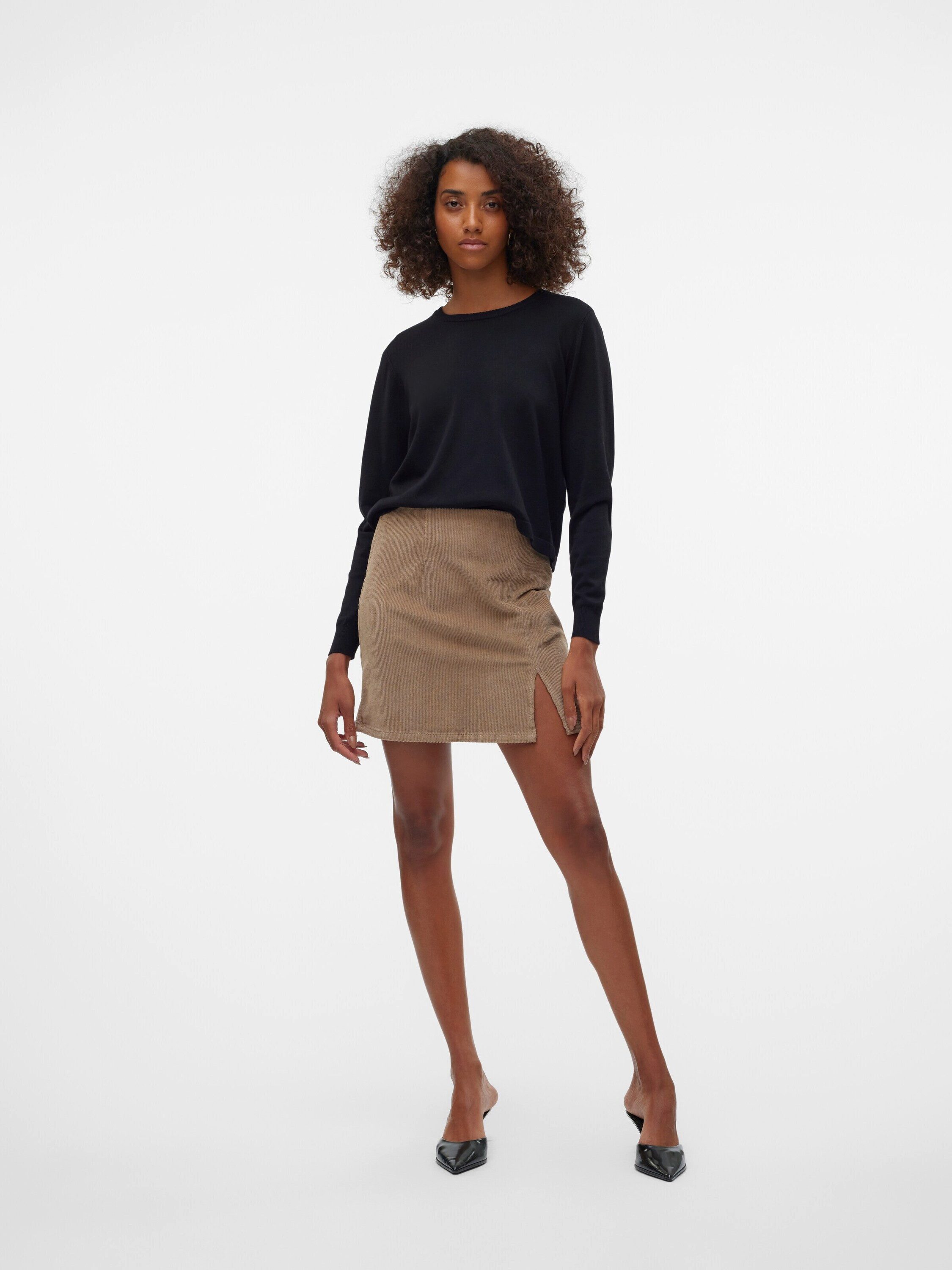 Vero Moda Rundhalspullover Silje (1-tlg) Plain/ohne günstig online kaufen