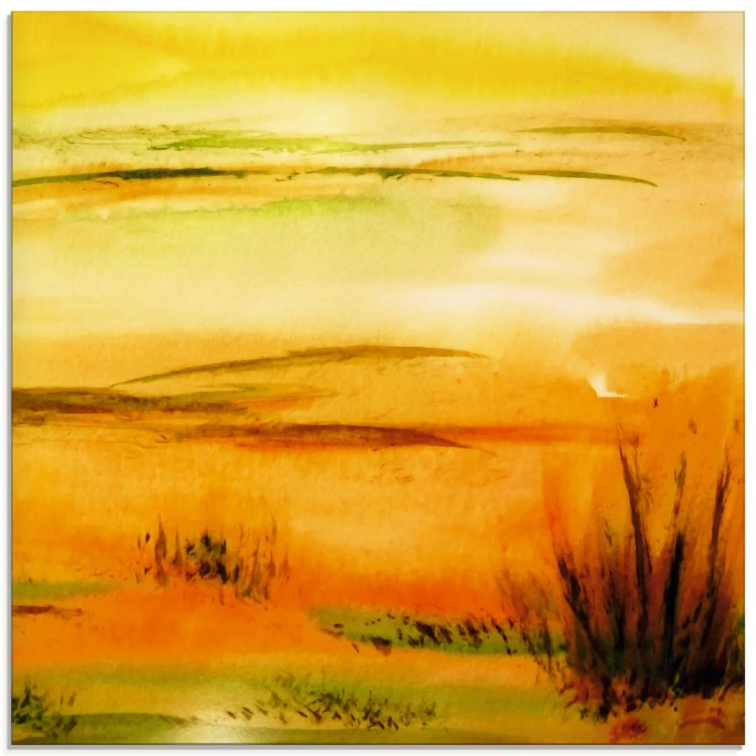 Artland Glasbild "Heißer Sand", Wüste, (1 St.) günstig online kaufen