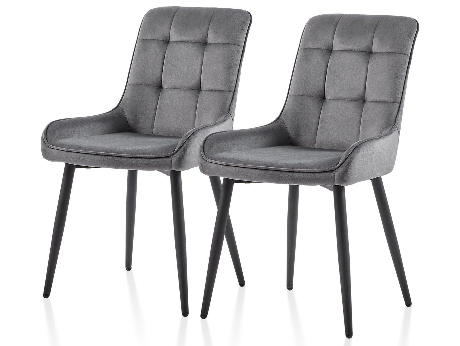Ofcasa Esszimmerstuhl Polsterstuhl (2er Set), Samt günstig online kaufen