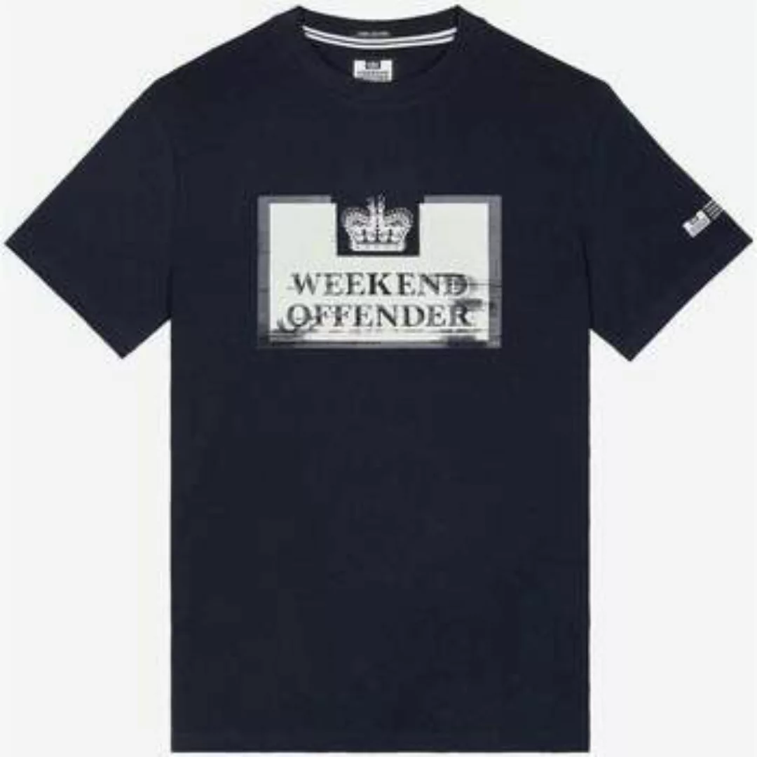 Weekend Offender  T-Shirts & Poloshirts Bonpensiero - navy günstig online kaufen