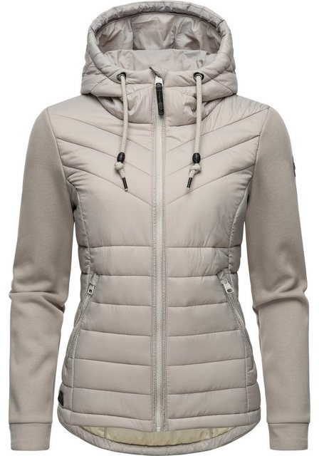 Ragwear Outdoorjacke Sandrra Steppjacke aus modernem Materialmix mit Kapuze günstig online kaufen