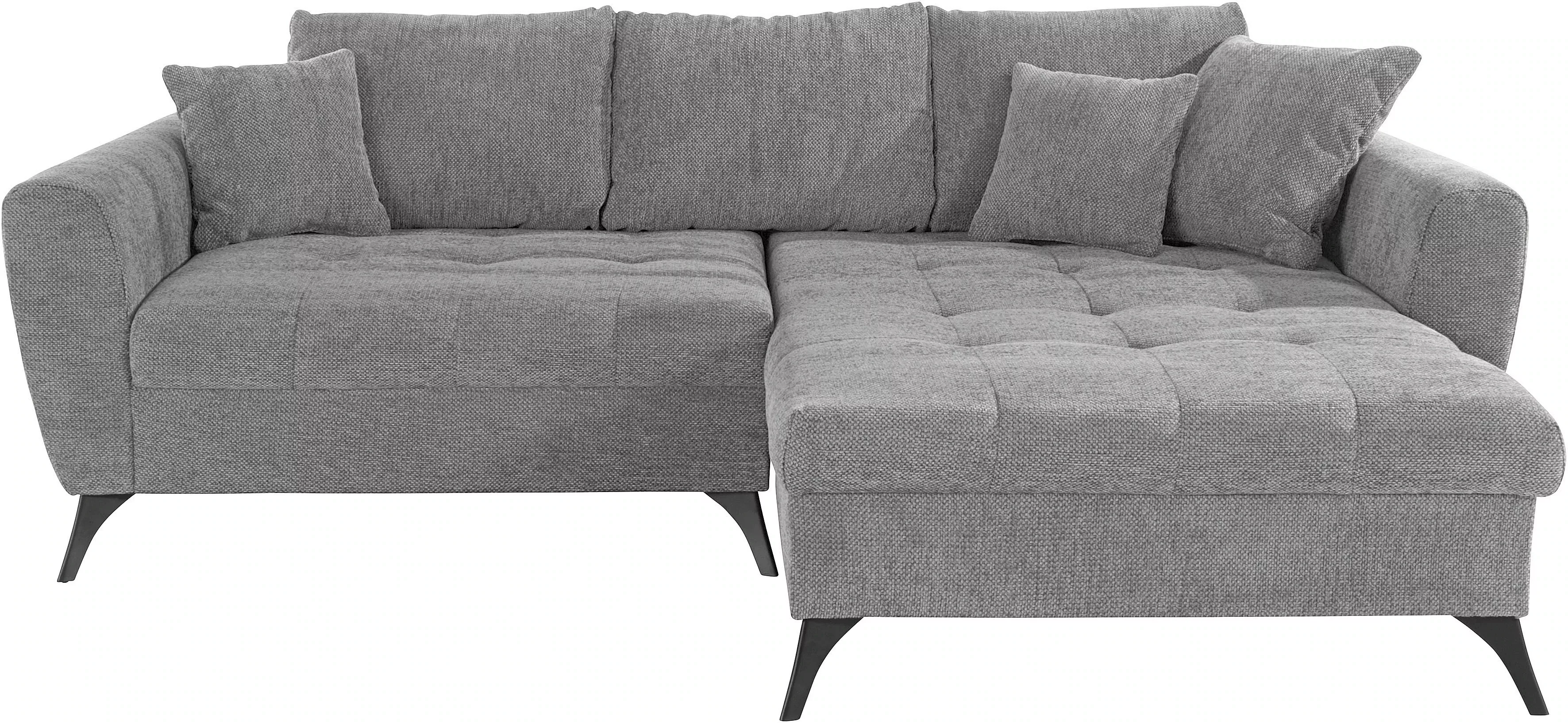 INOSIGN Ecksofa "Lörby L-Form", Belastbarkeit bis 140kg pro Sitzplatz, auch günstig online kaufen