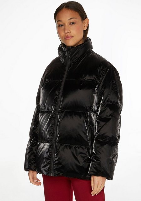 Tommy Hilfiger Steppjacke METALLIC DOWN PUFFER JKT mit Stehkragen günstig online kaufen