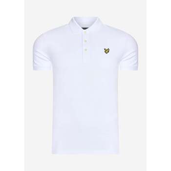 Lyle & Scott  T-Shirts & Poloshirts Plain polo shirt - white günstig online kaufen