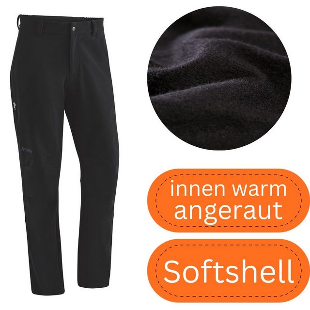 RennerXXL Softshellhose Maier Sports Herrmann XXL Winter Wanderhose Herren günstig online kaufen