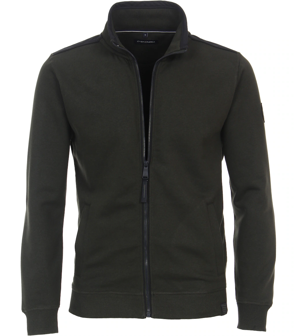 CASAMODA Sweatjacke "CASAMODA Sweatjacke uni" günstig online kaufen