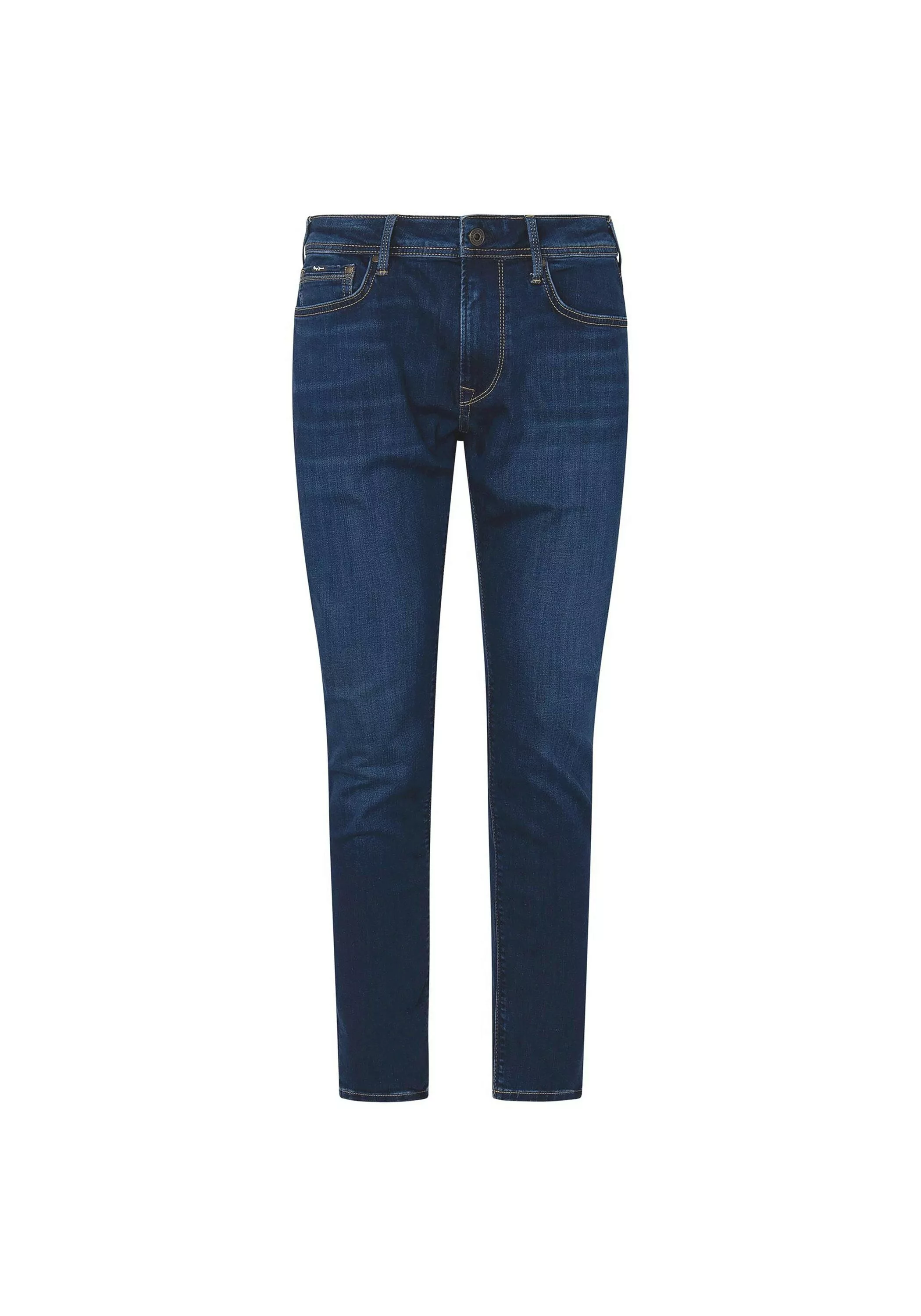 Pepe Jeans Herren Jeans STANLEY - Tapered Fit - Blau - Dark Blue Denim günstig online kaufen