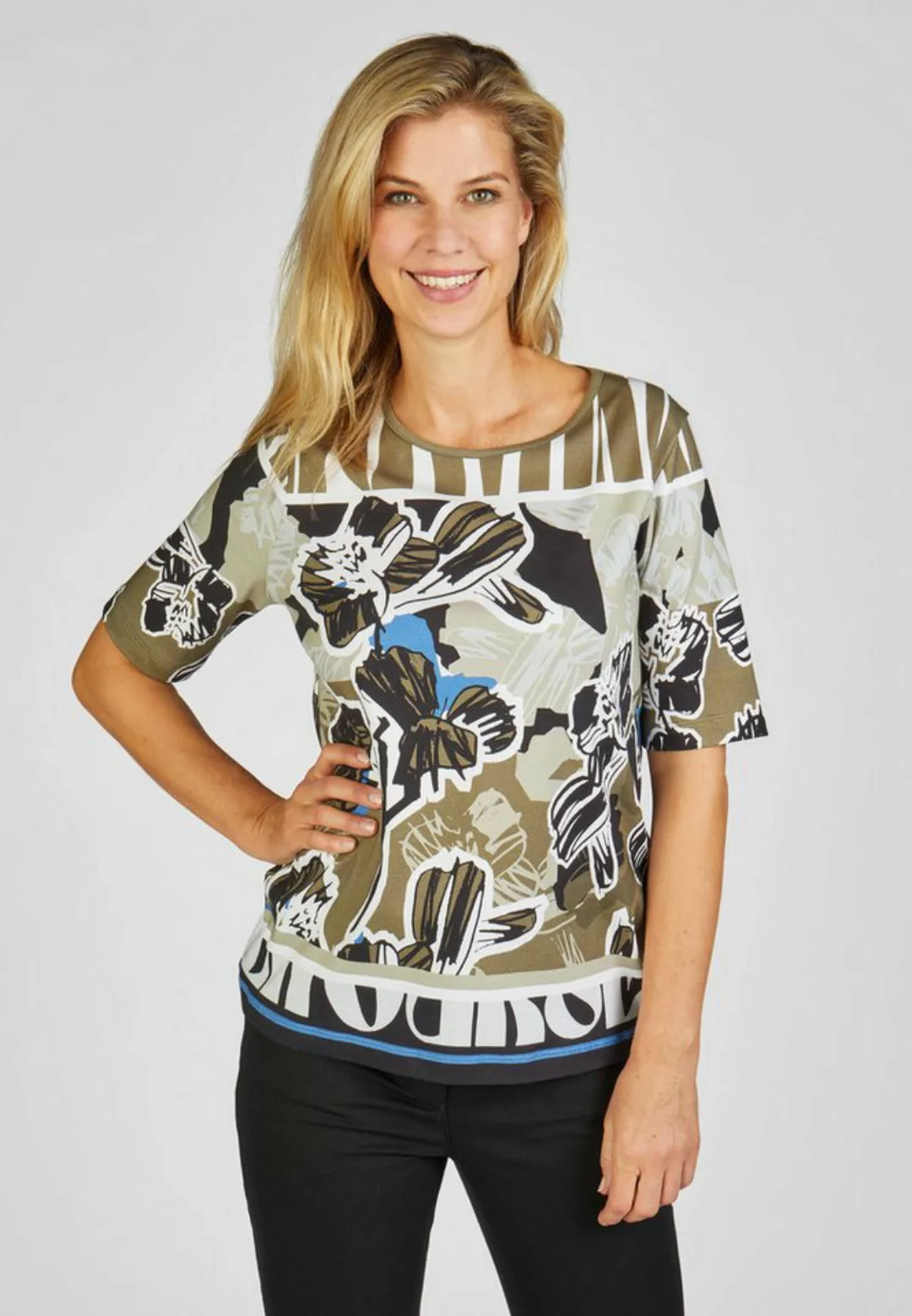 Rabe Print-Shirt RABE T-Shirt mit Muster günstig online kaufen