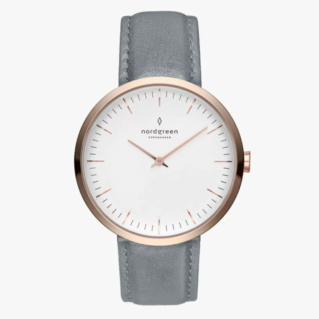 Armbanduhr Infinity Roségold - Veganes Lederarmband günstig online kaufen