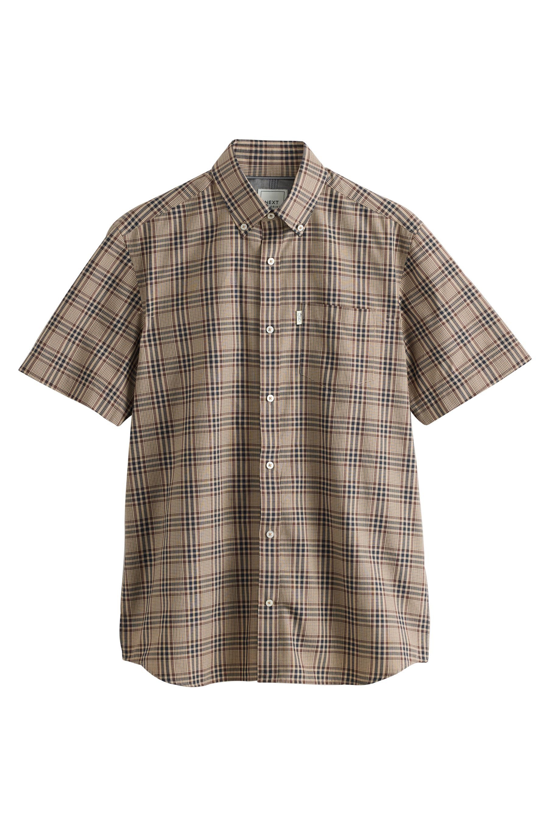 Next Businesshemd Pflegeleichtes Button-Down-Oxford-Hemd (1-tlg) günstig online kaufen