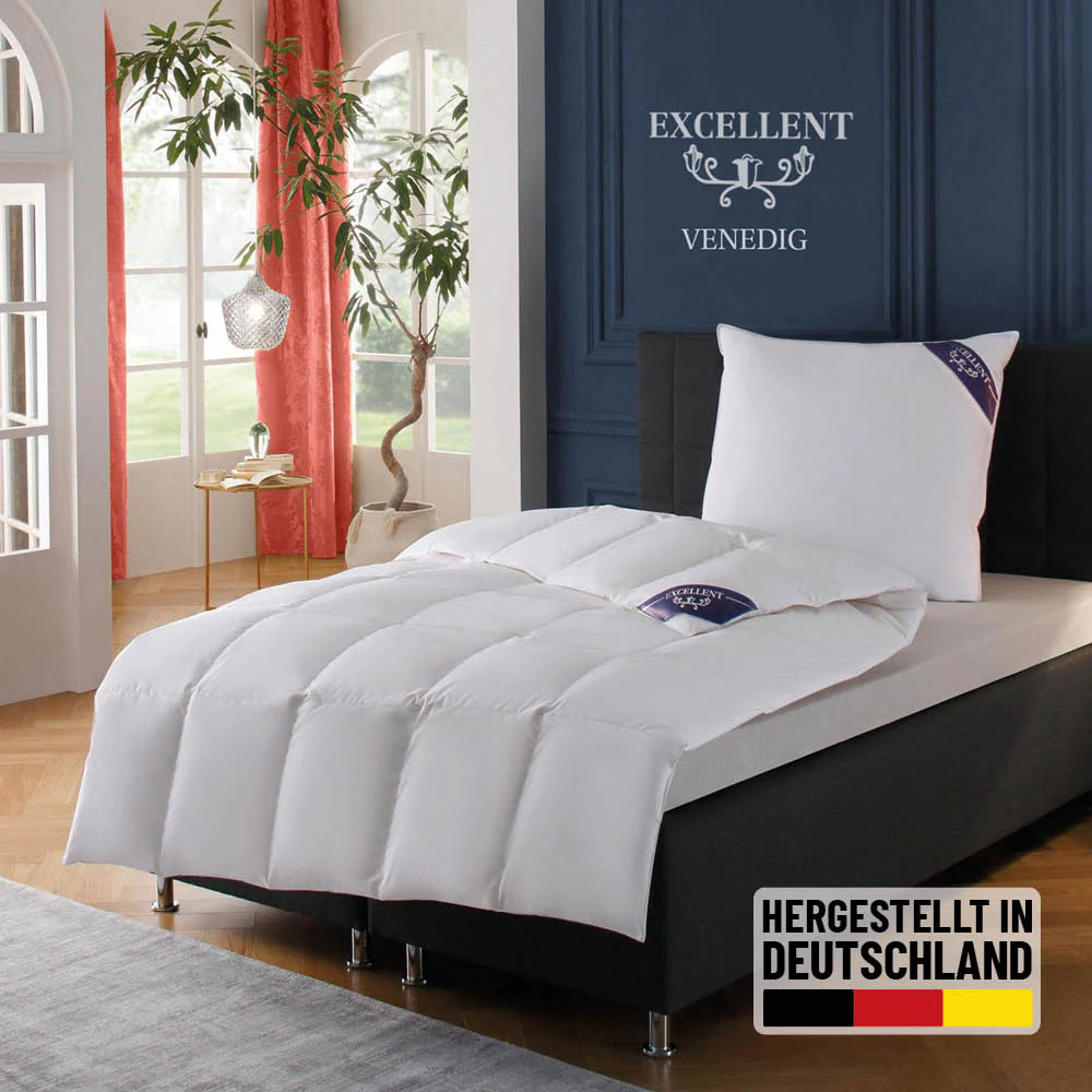 Excellent Daunenbettdecke »VENEDIG, Bettdecken für Sommer und Winter, Decke günstig online kaufen