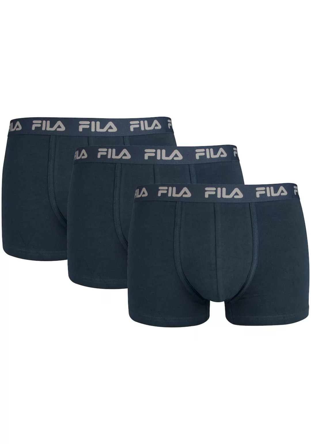 Fila Boxershorts, (3er Pack), mit elastischem Logobund günstig online kaufen
