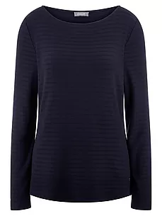 Jersey-Shirt BASLER blau günstig online kaufen