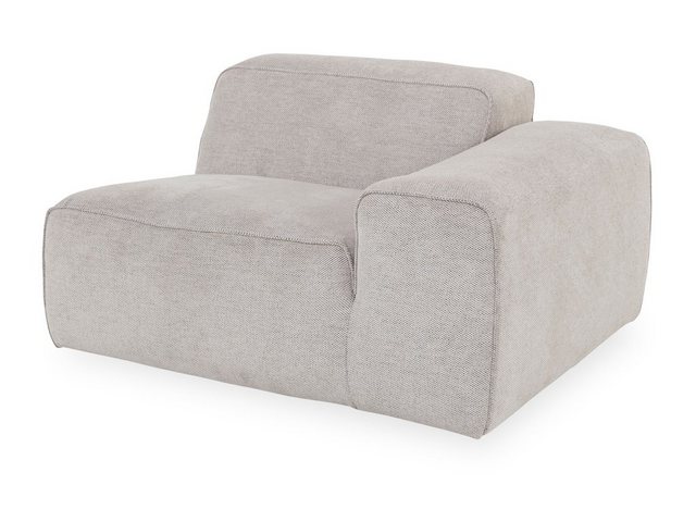 SANSIBAR Living Sofa Sofaelement SANSIBAR BERGEN BHT 125x69x101 cm beige Mo günstig online kaufen