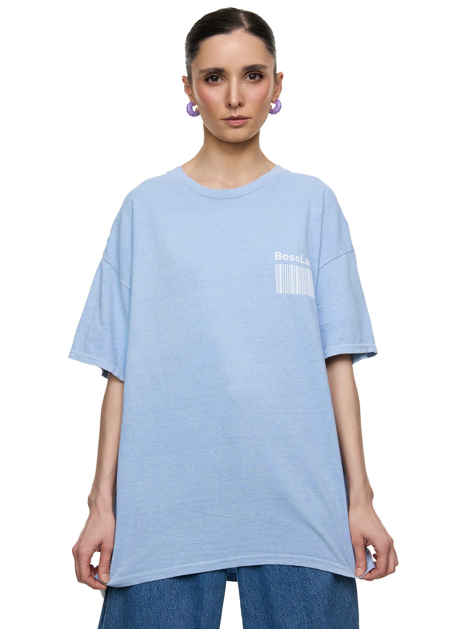 Worldclassca T-Shirt Worldclassca Oversized Print GIRL günstig online kaufen