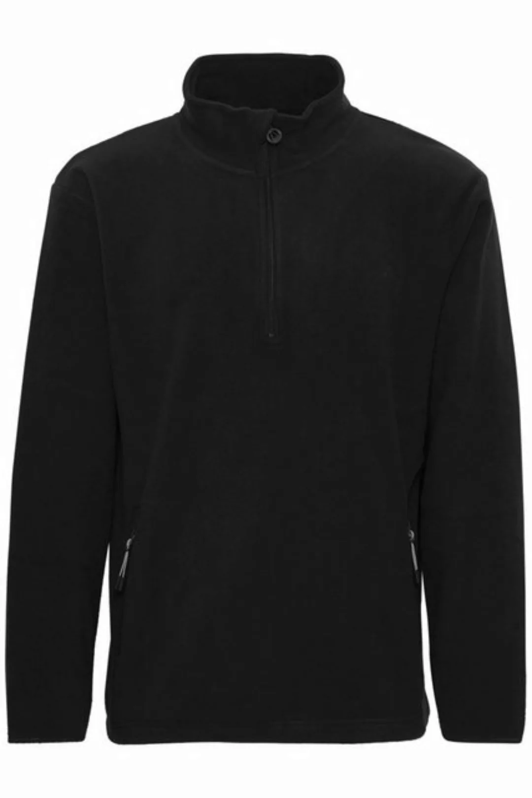 North Bend Sweatshirt NBCotas M Atmungsaktiver Fleecepullover mit Troyer Kr günstig online kaufen