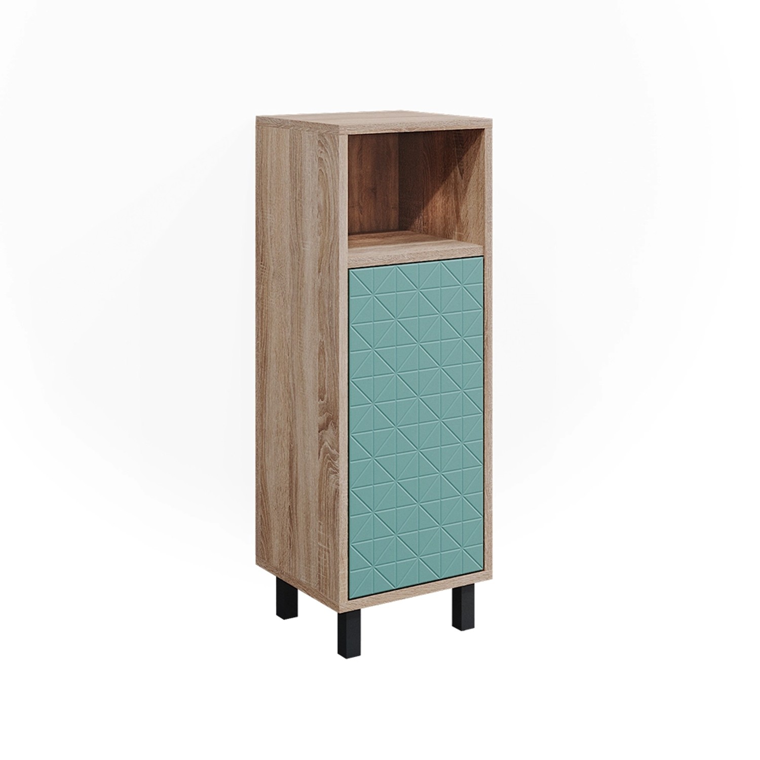 Vicco Midischrank Agasta, Mintgrün/Sonoma, 30 x günstig online kaufen