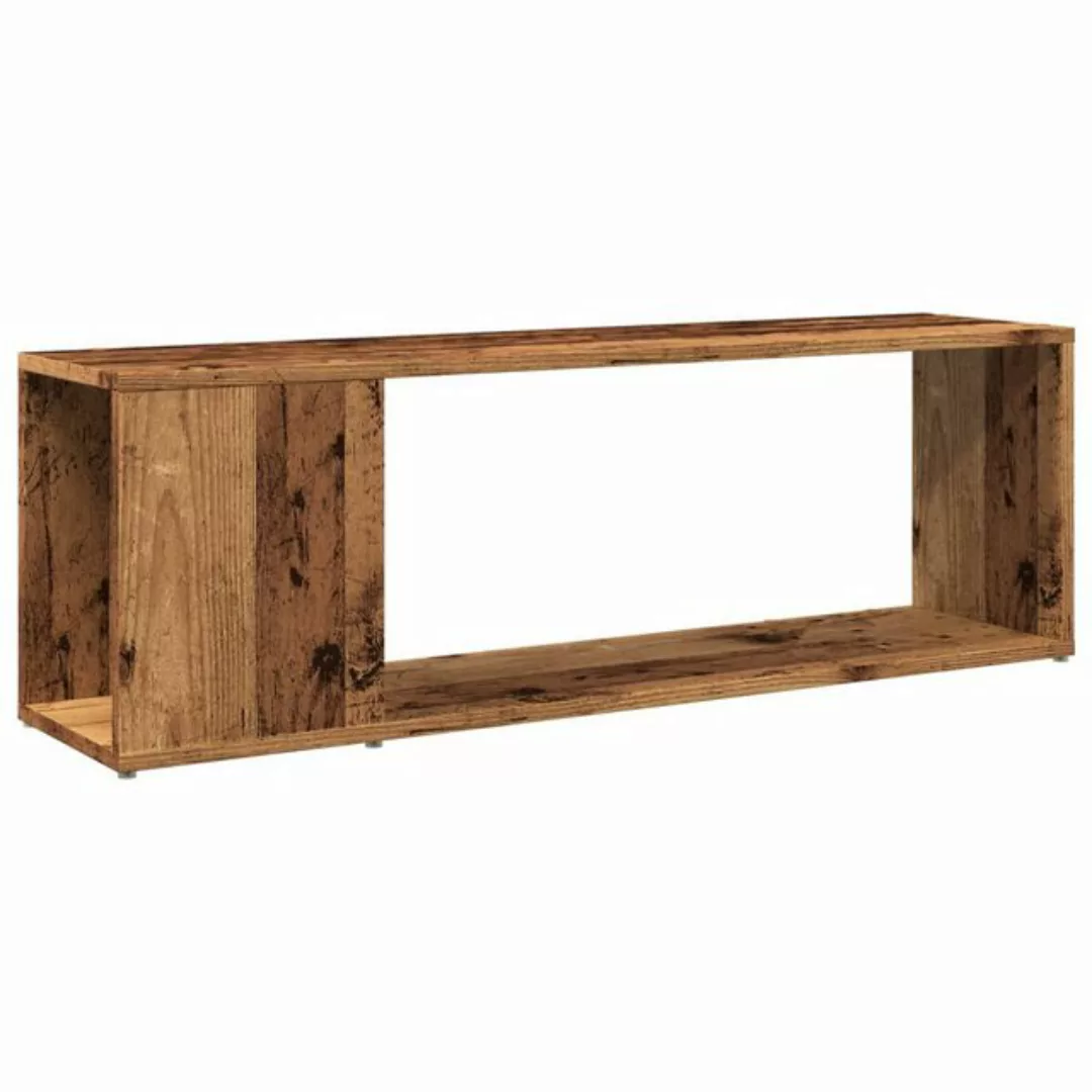 vidaXL Schrankmodule TV-Schrank Altholz-Optik 100x24x32 cm Holzwerkstoff günstig online kaufen