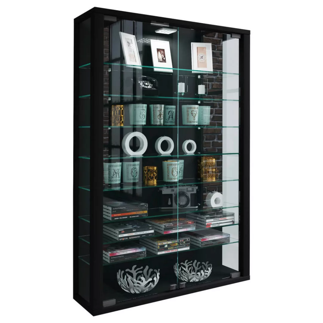 VCM Wandvitrine Hängevitrine Glasvitrine Wand Schaukasten Vitrine Glas Vitr günstig online kaufen