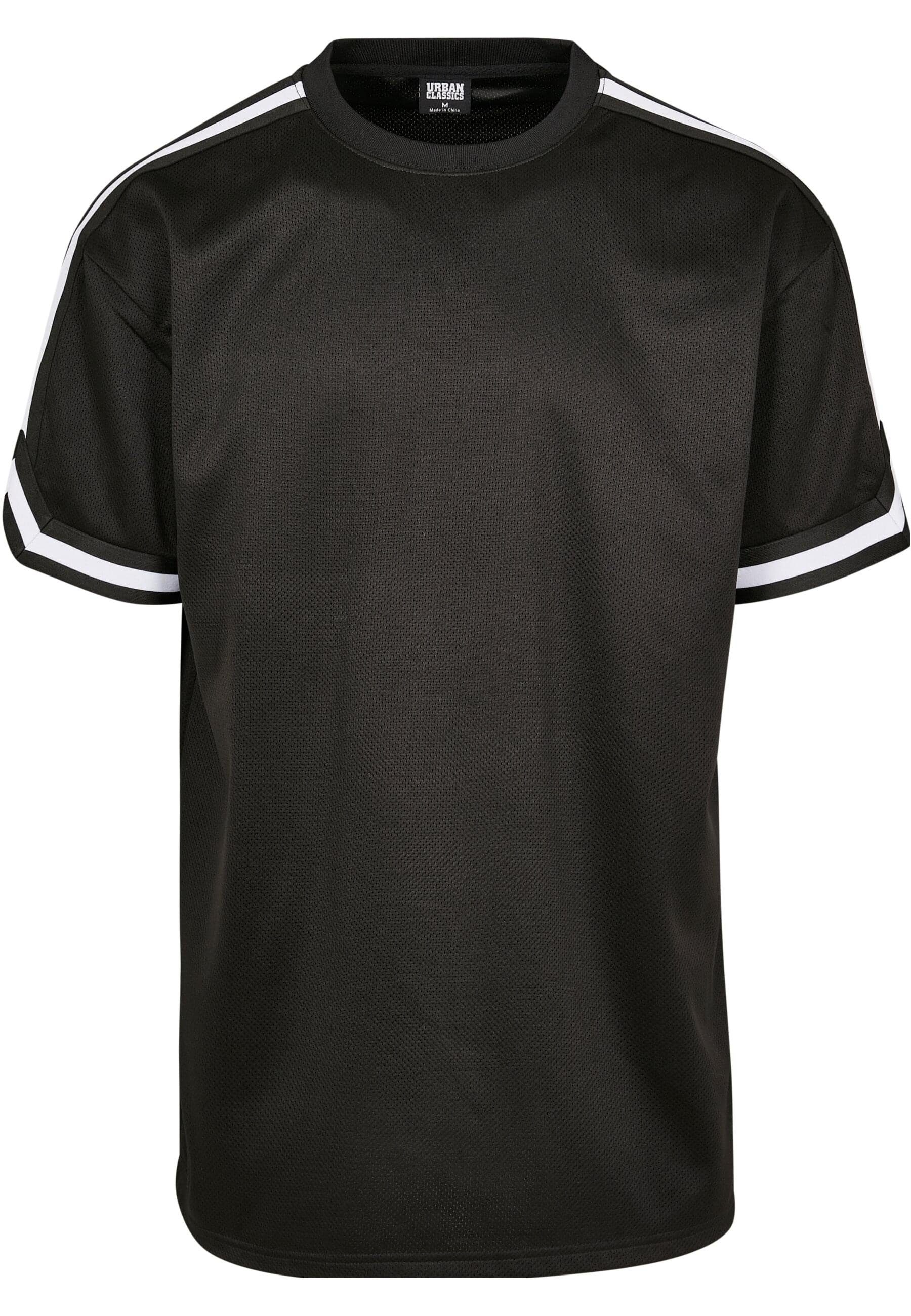 URBAN CLASSICS T-Shirt "Urban Classics Herren Oversized Stripes Mesh Tee", günstig online kaufen