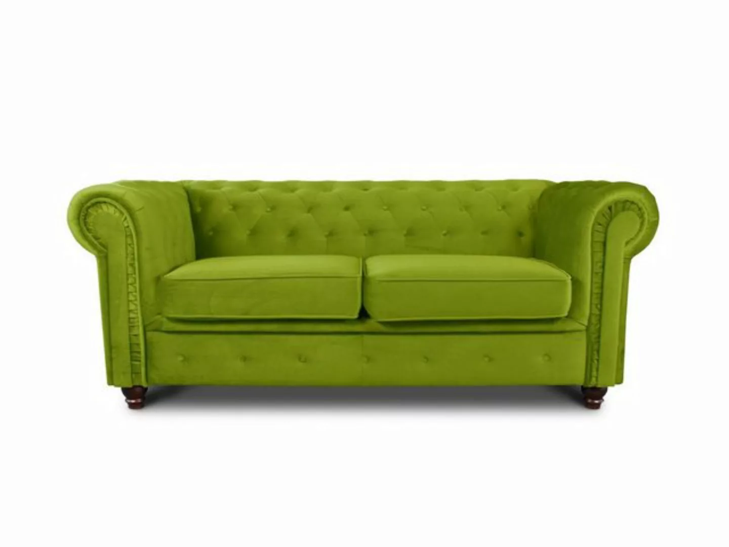 Sofnet Sofa Asti 2, Chesterfield Sofa 2-er, Sofagarnitur, Glamour Couch günstig online kaufen