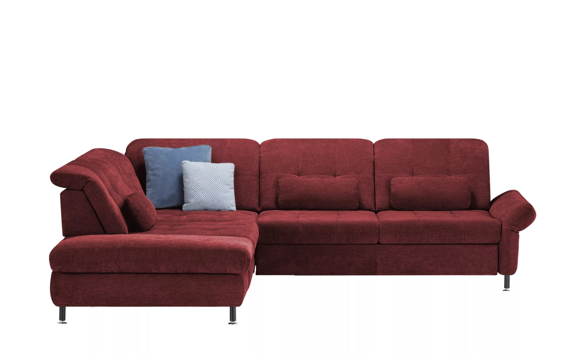 Lounge Collection Ecksofa  Sally ¦ rot ¦ Maße (cm): B: 296 H: 85 T: 260 Pol günstig online kaufen