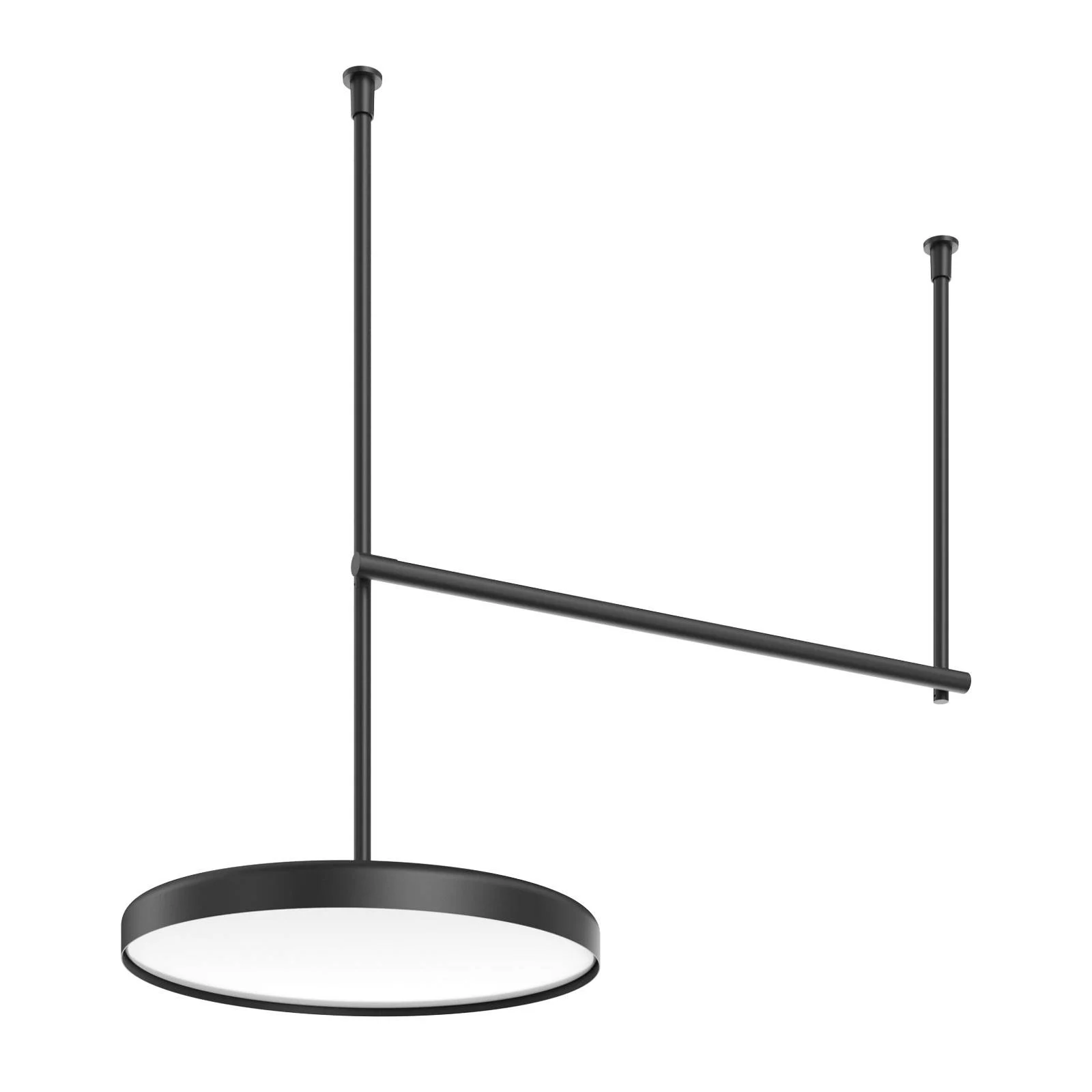 FLOS Infra-Structure C3 LED-Deckenlampe schwarz günstig online kaufen
