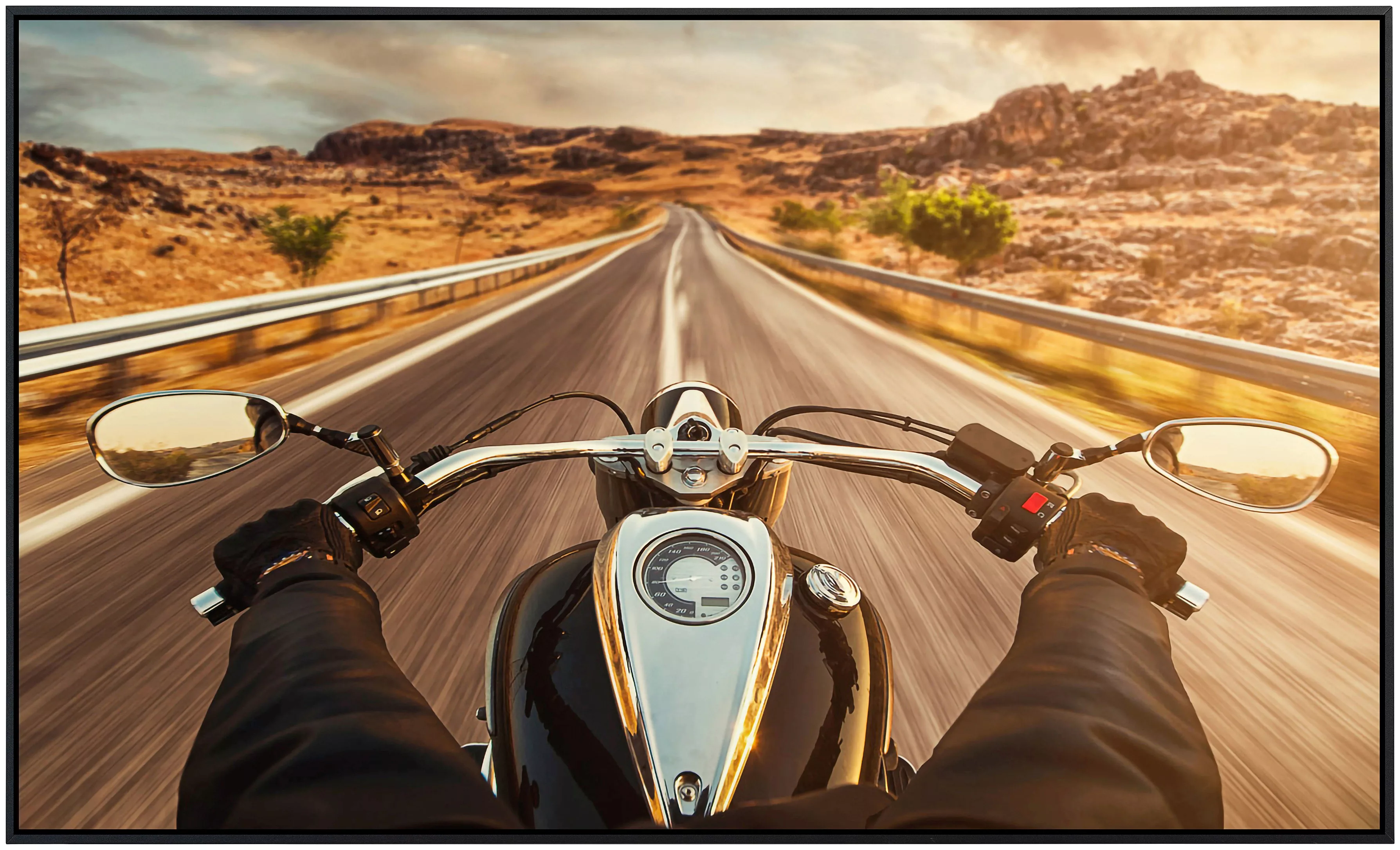 Papermoon Infrarotheizung »Motorrad fahren« günstig online kaufen