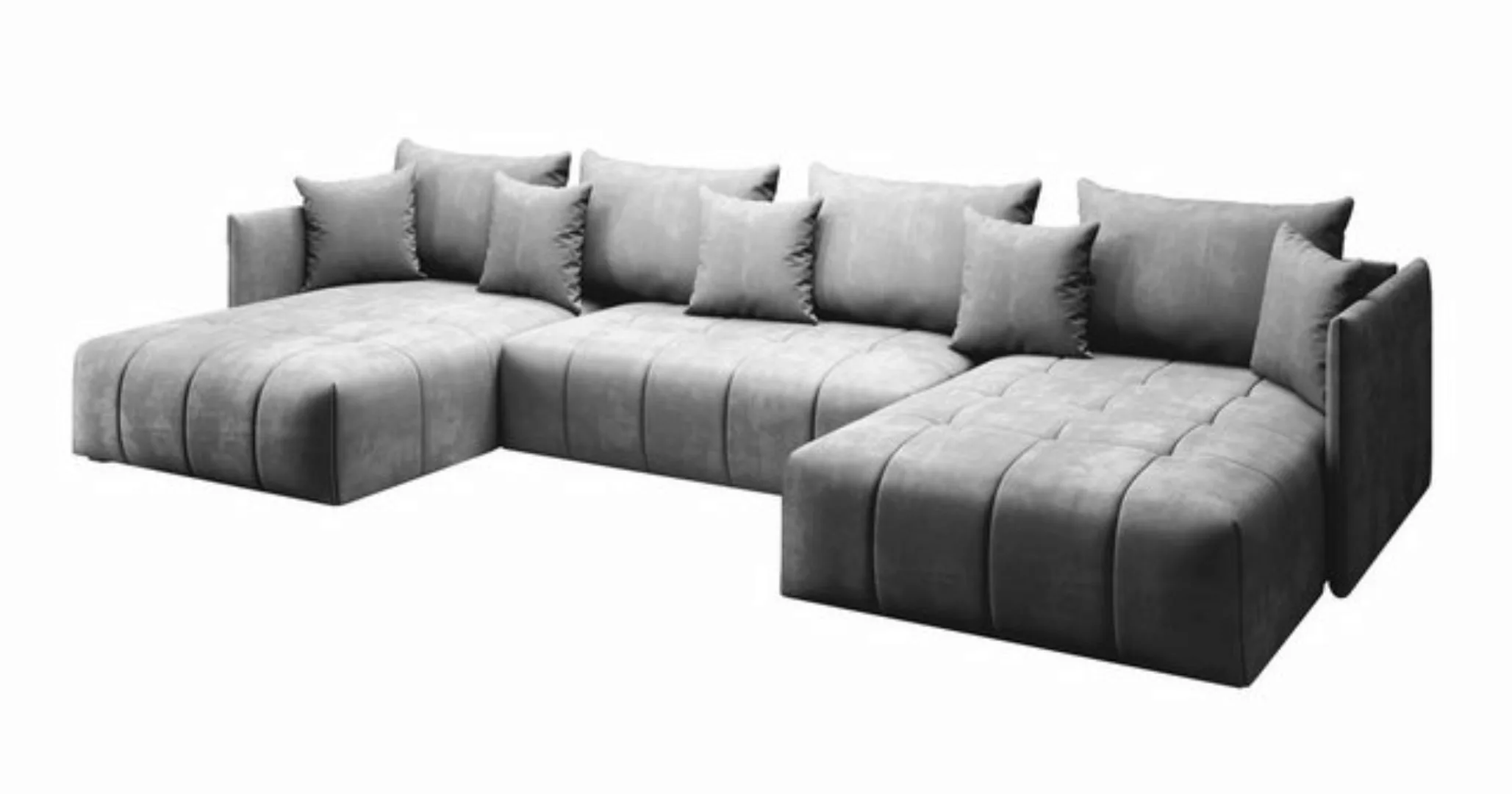 Furnix Wohnlandschaft U-Form-Sofa ANDORE U Wohnzimmersofa mit Schlaffunktio günstig online kaufen
