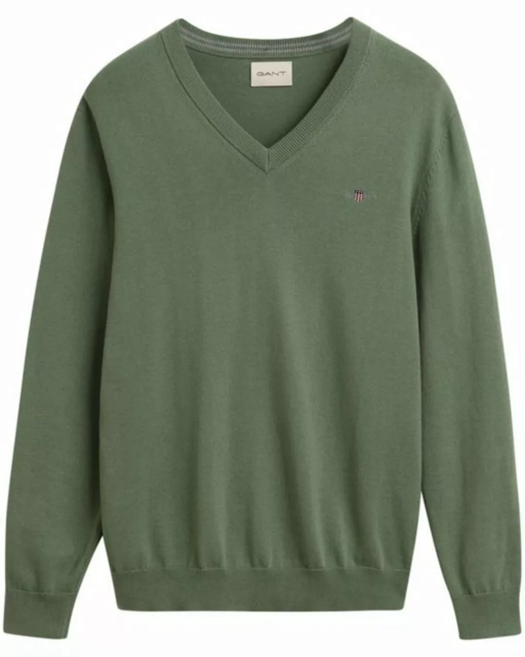 Gant Pullover V-Ausschnitt Hellblau - Größe 3XL günstig online kaufen