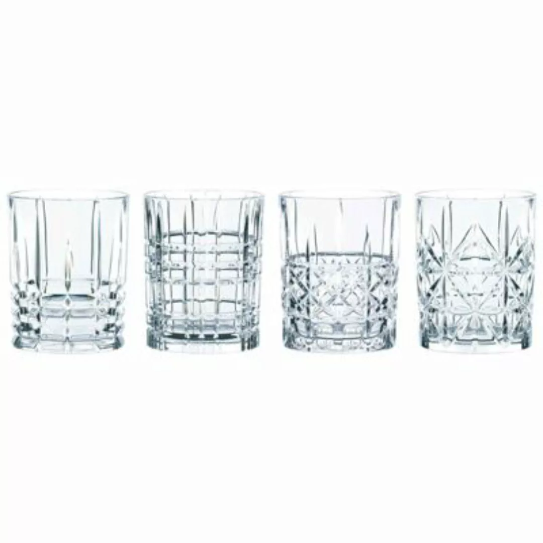 Nachtmann Highland Glas Tumbler 4er Set Whiskygläser transparent günstig online kaufen