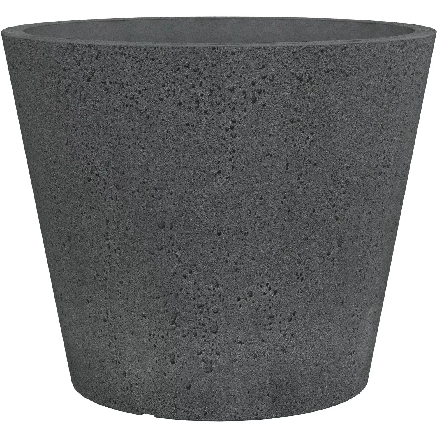 Scheurich Pflanzgefäß C-Cone Ø 39 cm Stony Black günstig online kaufen