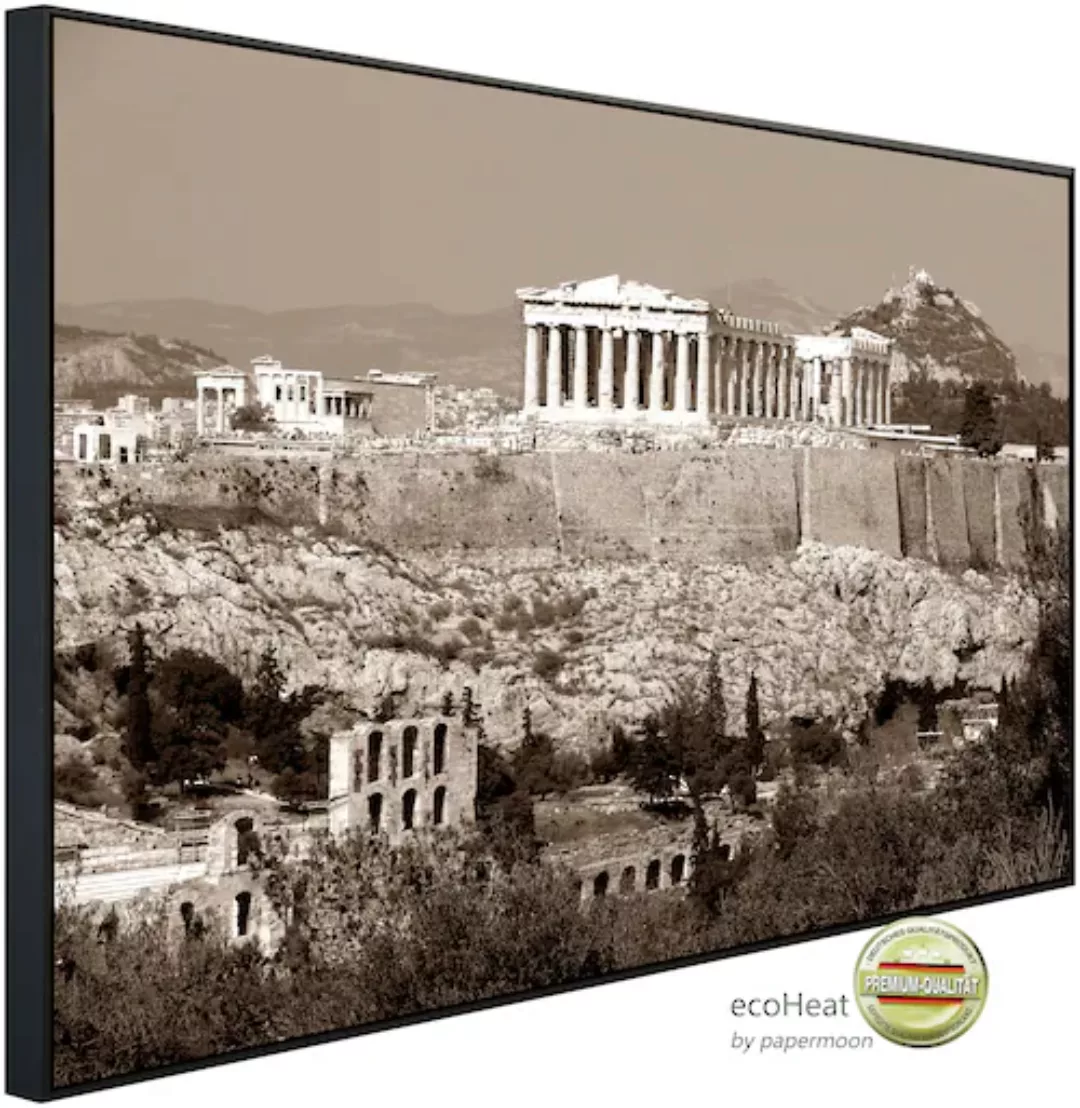 Papermoon Infrarotheizung »Griechenland Sepia«, sehr angenehme Strahlungswä günstig online kaufen