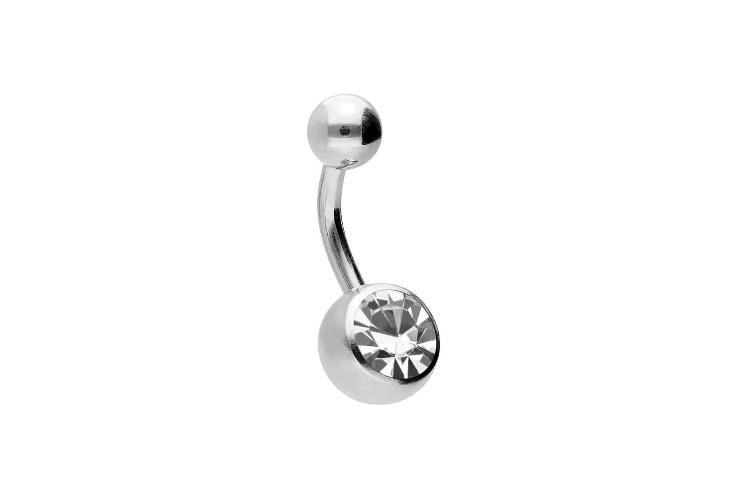 PIERCINGLINE Bauchnabelpiercing Titan Bananabell mit Innengewinde günstig online kaufen