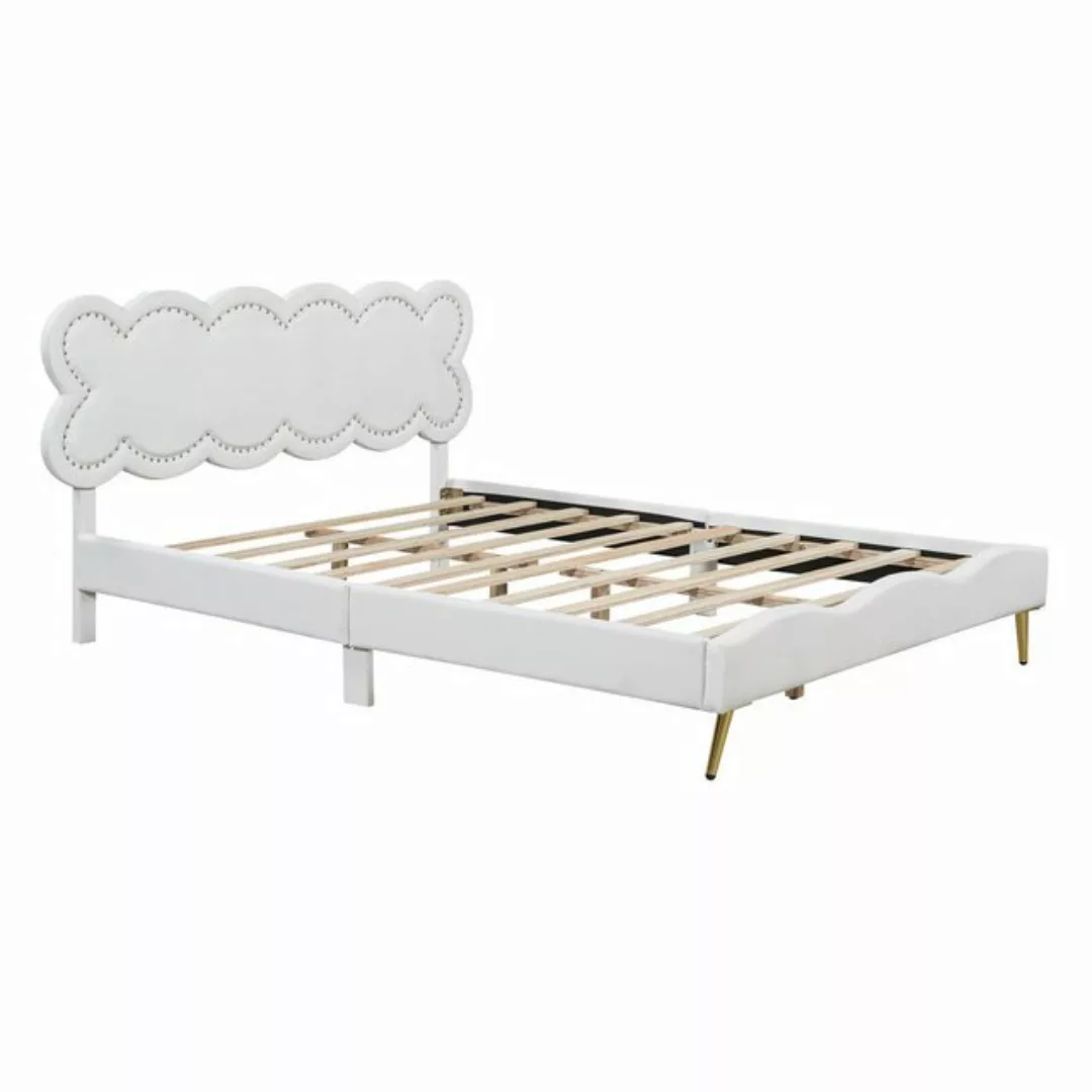 OKWISH Polsterbett Minimalistisches Kinderbett Funktionsbett Doppelbett (mi günstig online kaufen