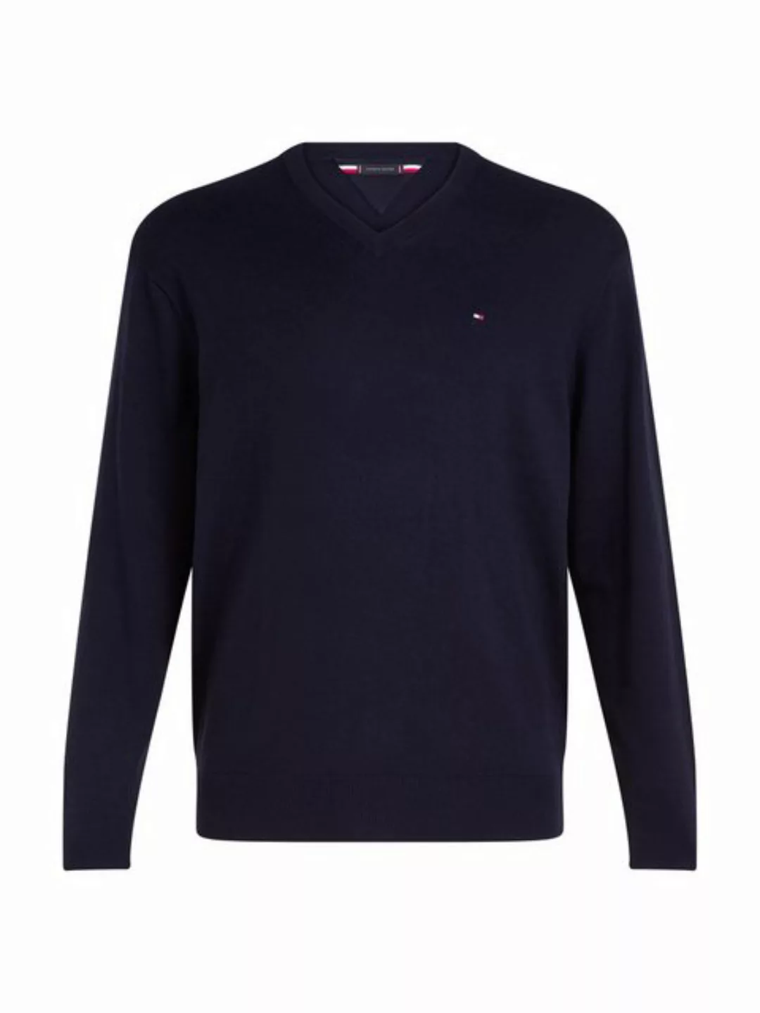 Tommy Hilfiger Big & Tall Strickpullover BT-PIMA ORG CTN CASHMERE VNCK-B in günstig online kaufen