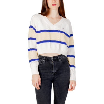 Tommy Hilfiger  Pullover TJW CRP STRIPE V-NEC DW0DW15941 günstig online kaufen