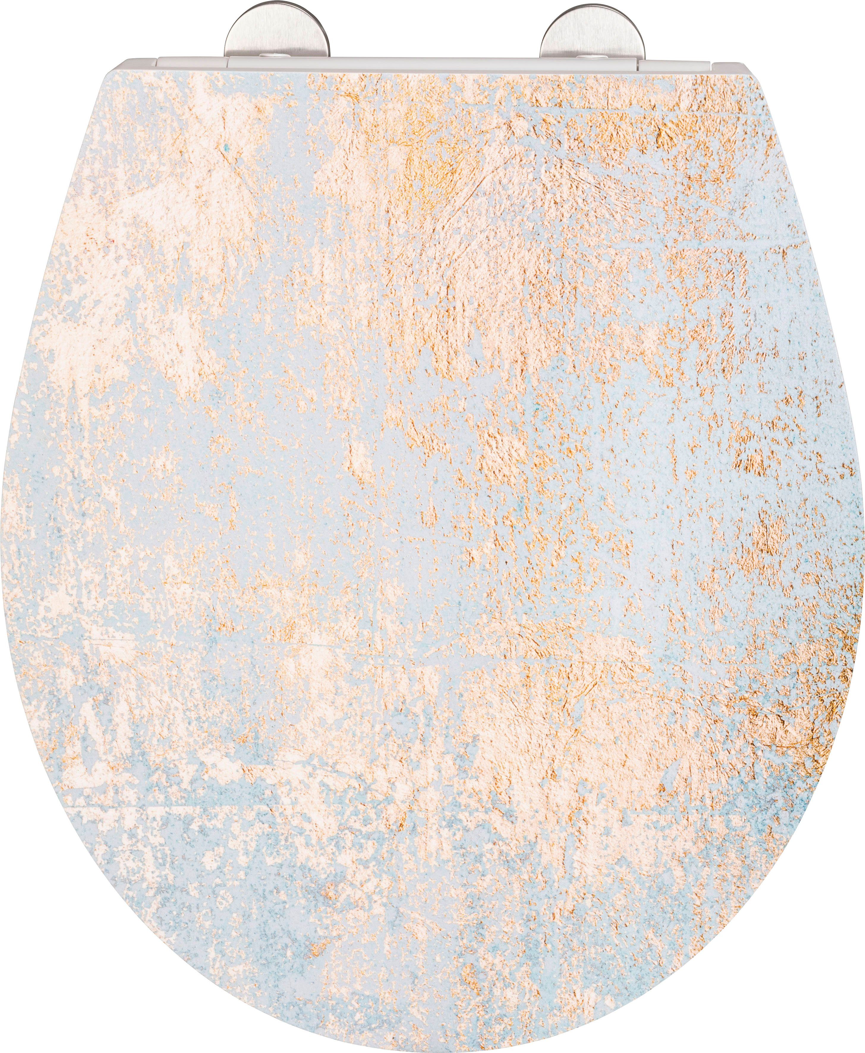 WENKO WC-Sitz Agate, mit Relief, aus günstig online kaufen