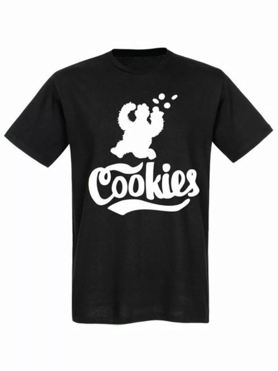 Sesamstrasse Cookie Night Fridge Finder Herren T-Shirt schwarz günstig online kaufen