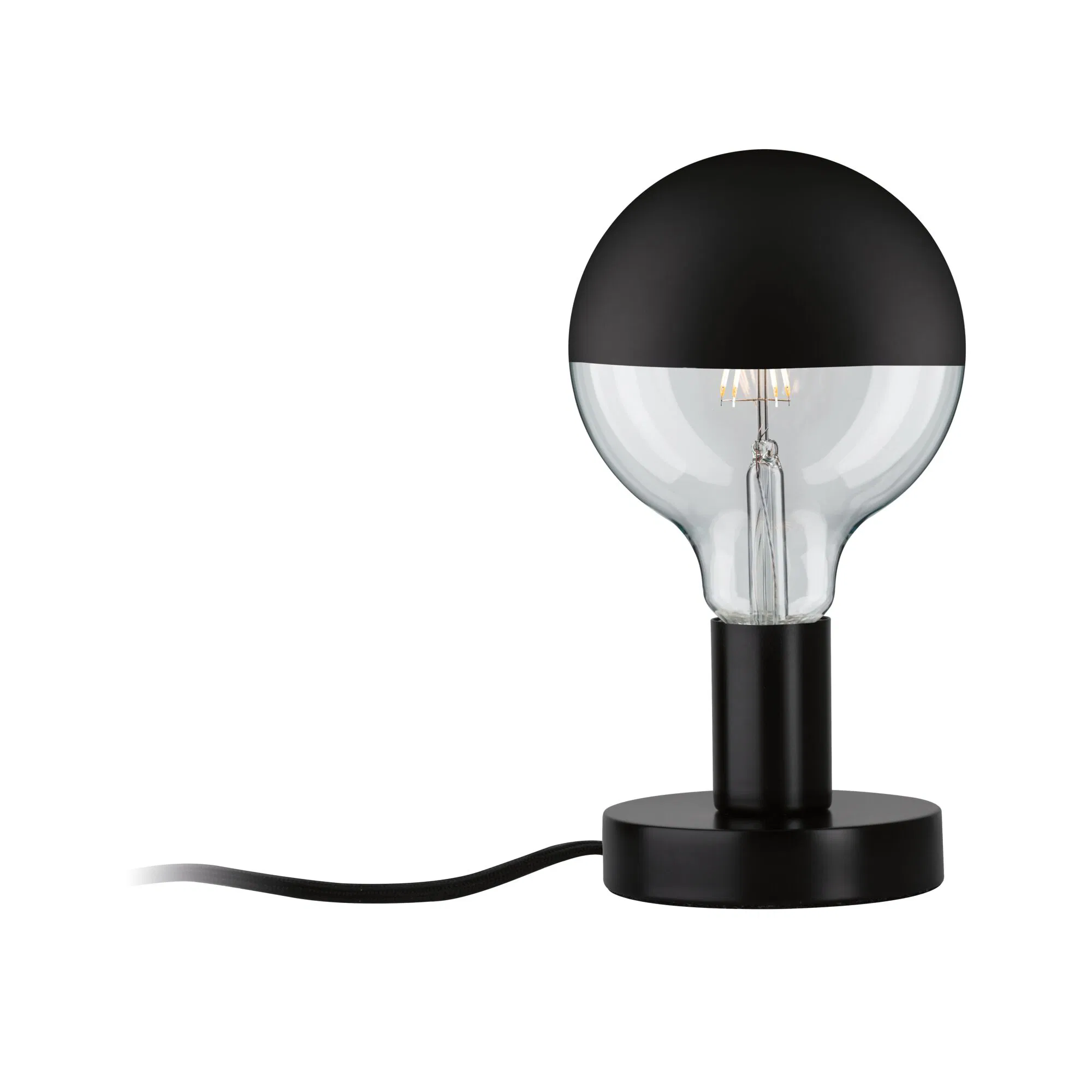 Paulmann "Neordic Tischleuchte Haldor E27 max. 60W Schwarz Metall" günstig online kaufen